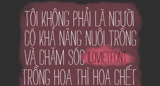 I Love Viet Font - Bộ font Tiếng Việt dành cho dân thiết kế