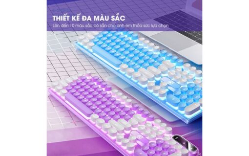 Bàn phím máy tính nút tròn SIDOTECH K600